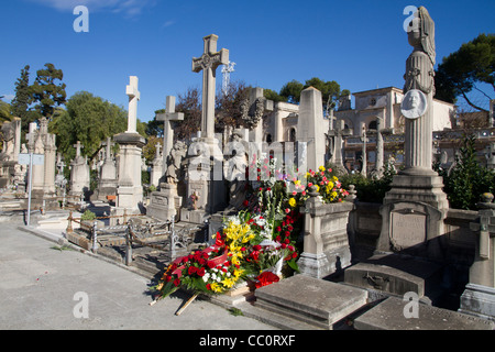 Friedhof in Palma de Mallorca-Mallorca-Balearen-Spanien Stockfoto