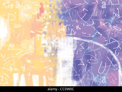 zur Veranschaulichung der abstrakten Hintergrund Stockfoto