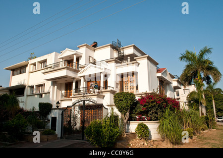 Noblen Wohnhaus, Chandigarh, Indien Stockfoto