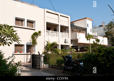 Noblen Wohnhaus, Chandigarh, Indien Stockfoto