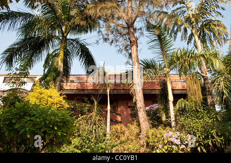 Noblen Wohnhaus, Chandigarh, Indien Stockfoto