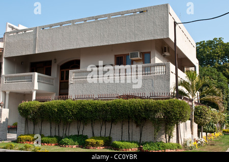 Noblen Wohnhaus, Chandigarh, Indien Stockfoto