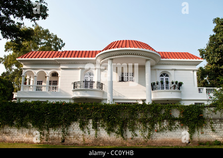 Noblen Wohnhaus, Chandigarh, Indien Stockfoto