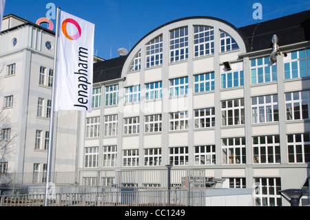 Firmenareal von Jenapharm Jena, Thüringen, Deutschland Stockfoto