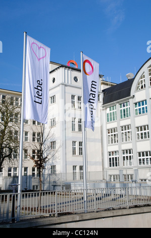 Firmenareal von Jenapharm Jena, Thüringen, Deutschland Stockfoto