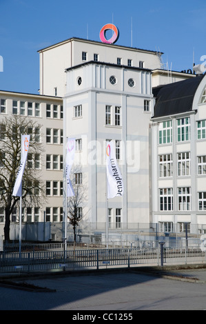 Firmenareal von Jenapharm Jena, Thüringen, Deutschland Stockfoto