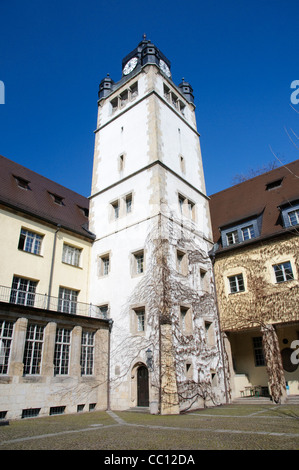 Hauptgebäude der Friedrich-Schiller-Universität Jena, Thüringen, Deutschland, Europa Stockfoto