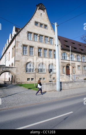 Hauptgebäude der Friedrich-Schiller-Universität Jena, Thüringen, Deutschland, Europa Stockfoto