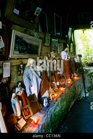 Eine viel besuchte Schrein mit St. Bridget in der Nähe von Liscannor Co Clare Ireland Stockfoto