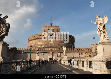 Castel Sant Angelo in Rom Stockfoto