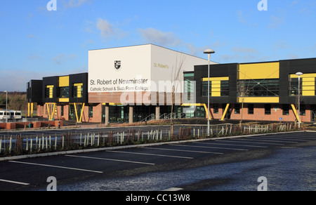 St Robert Newminster Catholic School und 6. Form College North East England, UK Stockfoto