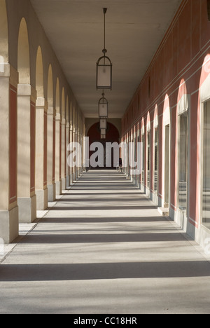 Lange Arcade an die Hofgarden in München Stockfoto