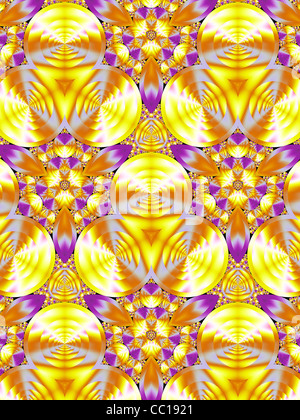 Symmetrie-Muster Hintergrund Kacheln Stockfoto