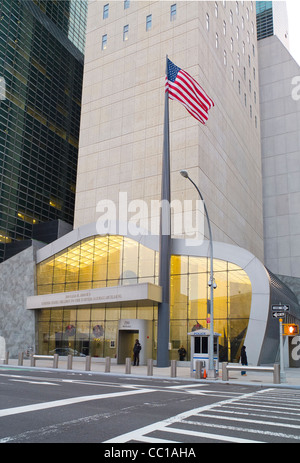 USA-Mission, um das Gebäude der Vereinten Nationen in New York City Stockfoto