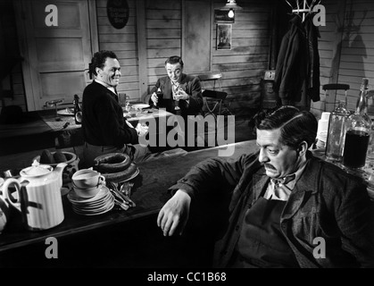 KARL JOHN, Peter Lorre, JOHANNA HOFER, DER VERLORENE, 1951 Stockfoto