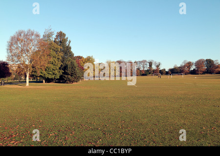 Gesamtansicht der Preston Park, Brighton, East Sussex, UK. Stockfoto