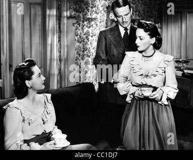 OLIVIA DE HAVILLAND, Lew Ayres, DIE DARK MIRROR, 1946 Stockfoto