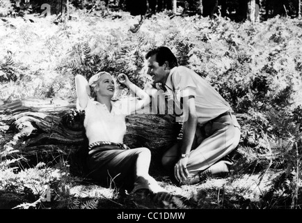 MIRIAM HOPKINS, JOEL MCCREA, Glanz, 1935 Stockfoto