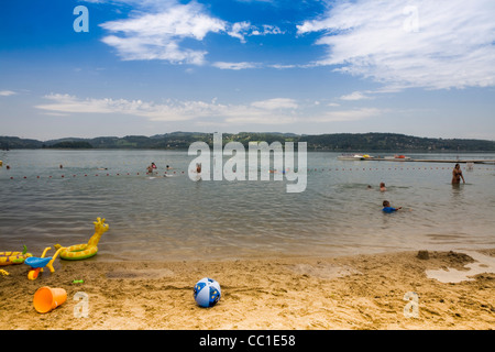 Lac de Aiguebelette, Savoyen von Frankreich Stockfoto