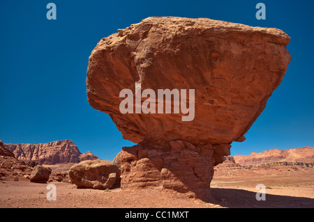 Balanced Rocks, in der Nähe von Lees Ferry, Glen Canyon National Recreation Area, Arizona, USA Stockfoto