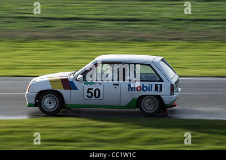 Weihnachten Etappen Rallye auf Croft Circuit in der Nähe von Darlington in Großbritannien Januar 2012 Stockfoto