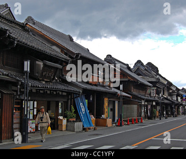 Kurazukuri (alte Lagerhäuser), Kawagoe, Japan Stockfoto