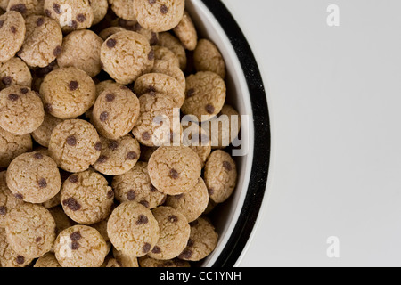 Cookie-knackigen Frühstücks-Cerealien. Stockfoto