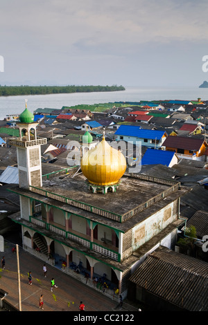 Die muslimischen Fischerdorf Dorf von Ko Panyi, Phang-Nga, Thailand Stockfoto