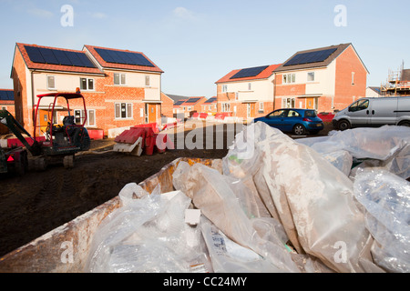 Gentoo Bauherr Hutton Aufstieg Wohnsiedlung in Sunderland, UK Stockfoto