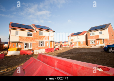 Gentoo Bauherr Hutton Aufstieg Wohnsiedlung in Sunderland, UK Stockfoto