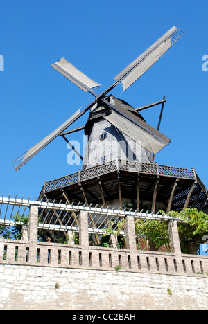 Historische Mühle von Sanssouci in Potsdam. Stockfoto
