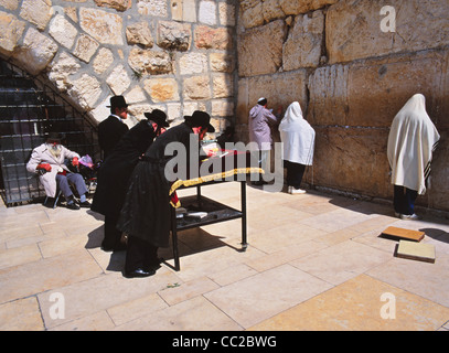 Die Klagemauer, Jerusalem, Israel Stockfoto