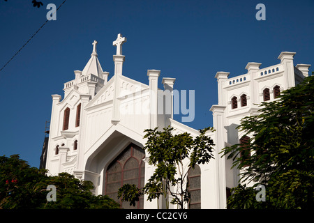 weiße Str. Pauls Episcopal Church in Key West, Florida Keys, Florida, USA Stockfoto