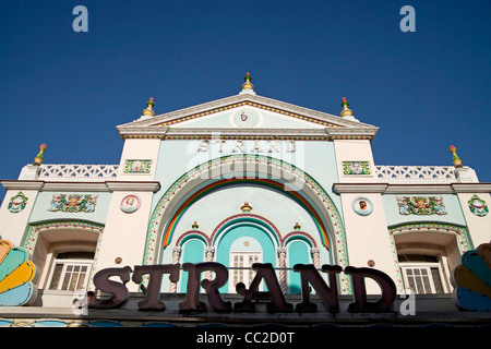 die ehemalige Strand-Theater in der Duval Street, heute ein Walgreens in Key West, Florida Keys, Florida, USA Stockfoto