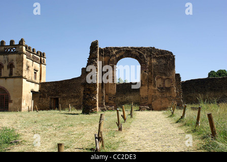 Gondar Burg, Äthiopien Stockfoto