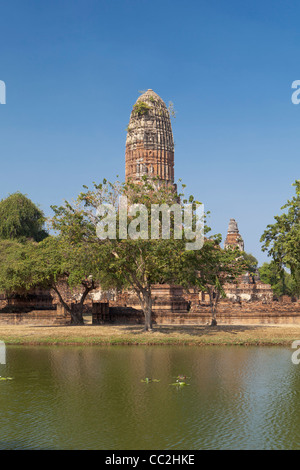 Tempel Wat Phra Ram, Ayuttaya historischen Park, Thailand Stockfoto