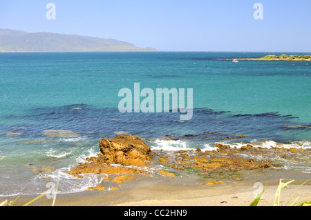 Houghton Bay, Wellington, Neuseeland. Stockfoto