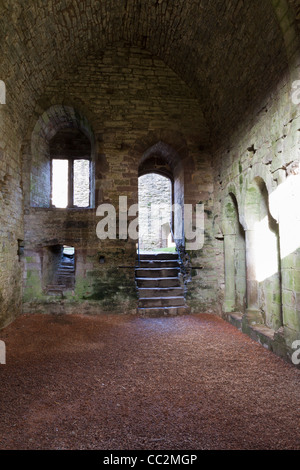 Ludlow Castle in Shropshire Stockfoto