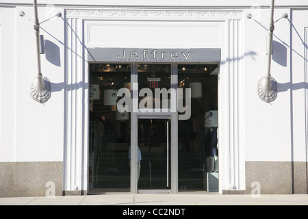 Jeffrey Modegeschäft, 14th Street, Meatpacking District, Downtown Szeneviertel, Manhattan, New York City, USA Stockfoto