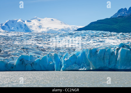 Grey Gletscher endet in Lago Grey, Torres del Paine Nationalpark, Magallanes, Chile Stockfoto