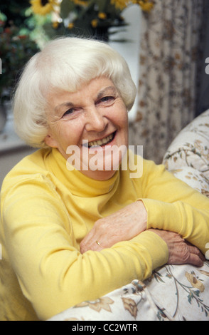 ältere Frau Porträt Stockfoto