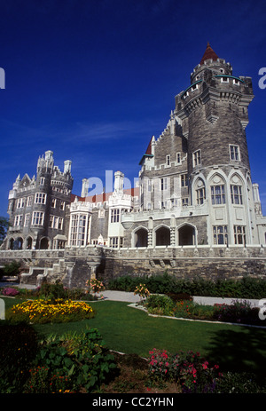 Casa Loma, das ehemalige Anwesen von Sir Henry Pellatt Mühle, Toronto, Ontario, Kanada Stockfoto