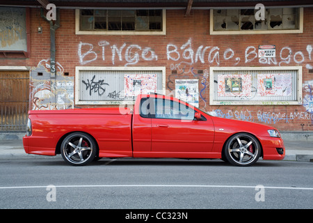 Australische FPV Ford Falcon Ute oder Dienstprogramm, abholen modernes Auto Pickup-Truck. Stockfoto