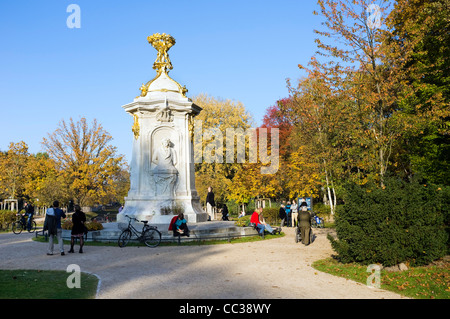 Beethoven-Haydn-Mozart-Denkmal, Denkmal für Komponisten, Tiergarten, Berlin, Deutschland, Europa Stockfoto