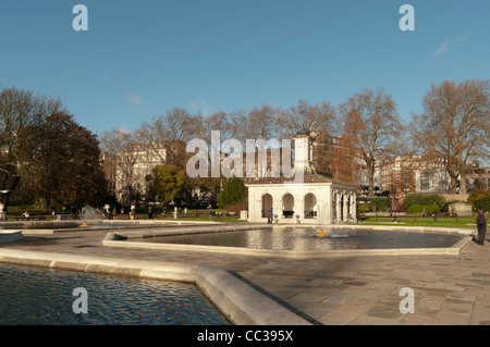 Die italienischen Gärten in Kensington Gardens, Lancaster Gate, London Stockfoto