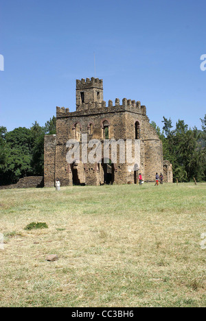 Burg in Äthiopien Stockfoto