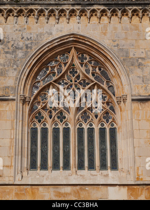 Kloster Batalha Fensterdetail Stockfoto