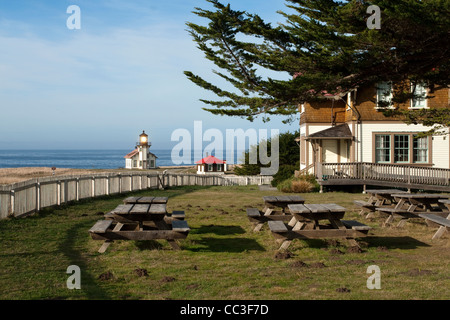 Cabrillo Point Leuchtturm Stockfoto