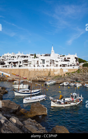 Binibeca Vell, Menorca, Balearen, Spanien Stockfoto