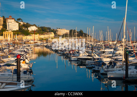 Großbritannien, England, Devon, Torbay, Torquay, Torquay Hafen Stockfoto